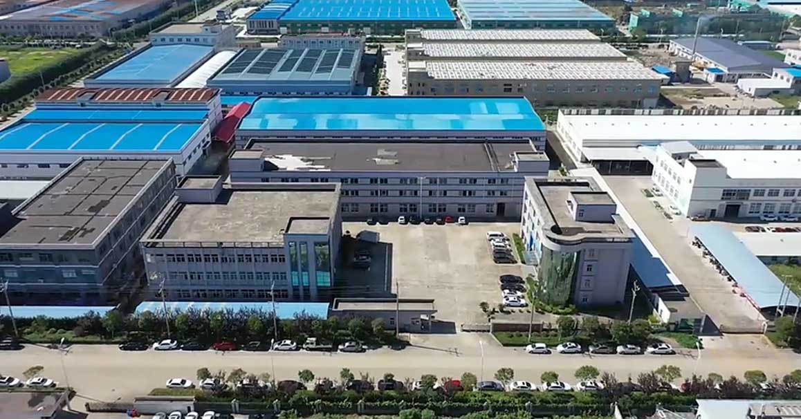 Factory Aerial View